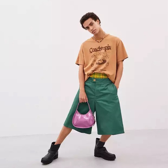 CQ003 - Coach Ergo Bag in Crinkle Patent Coachtopia Leather - Picture 11 of 12